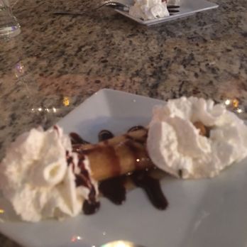 Chilito's - Free dessert. Sweet Chimichanga with chocolate sauce and whipped cream - Mexican Near Me - Newburgh, New York