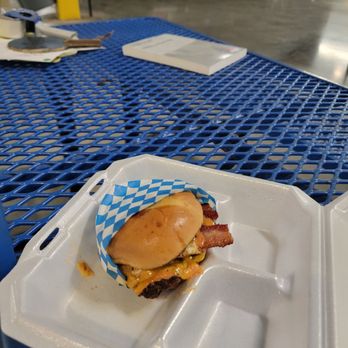 Sweet Sugar High - Waygu burger with bacon and fried egg. - Food Trucks Near Me - Fort Worth, Texas Sweet Sugar High - Waygu burger with bacon and fried egg. - Food Trucks Near Me - Fort Worth, Texas