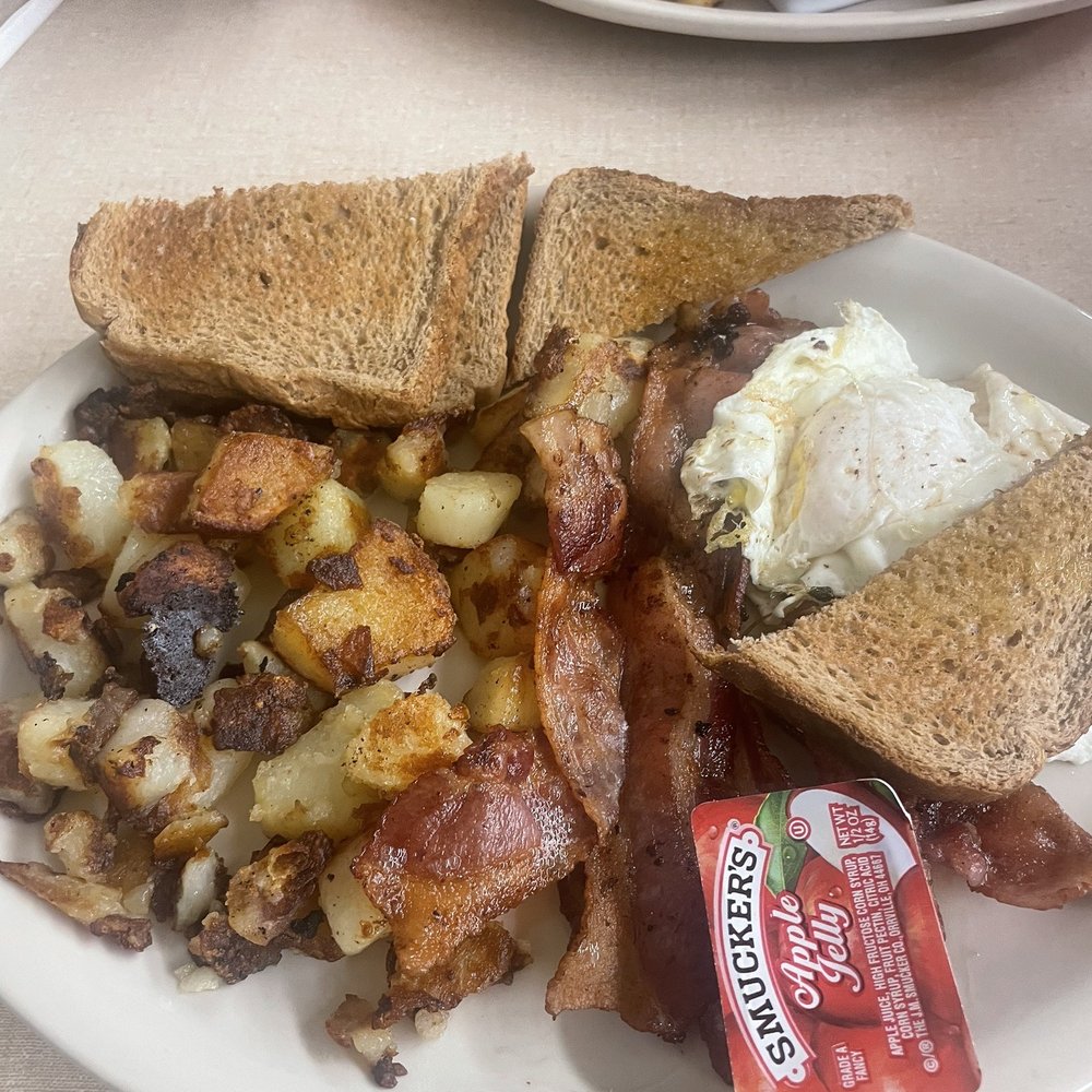 Alcove Restaurant - Breakfast special with bacon - Burgers Near Me - Sidney, Ohio Alcove Restaurant - Breakfast special with bacon - Burgers Near Me - Sidney, Ohio