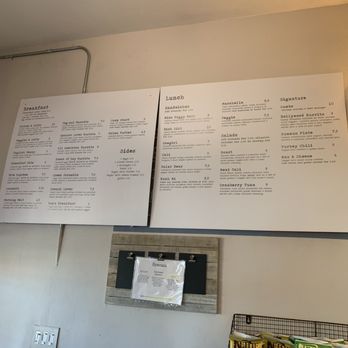 Undergrind Cafe - Food menu board - Cafes Near Me - Los Angeles, California