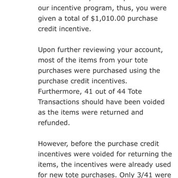 Le Tote - Their explanation of THEIR OWN SYSTEM ERROR.... that I need to pay for but did not request. - Clothing Rental Near Me - San Francisco, California Le Tote - Their explanation of THEIR OWN SYSTEM ERROR.... that I need to pay for but did not request. - Clothing Rental Near Me - San Francisco, California