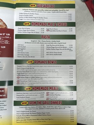 Menu photo 2 Romano's Pizza Salem, NH Menu photo 2 Romano's Pizza Salem, NH