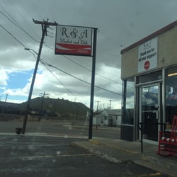 R & A Market - Alongside the railroad tracks