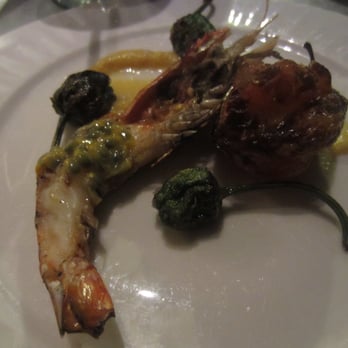 Mr Pollo - Bonus Fifth Course.....Grilled Prawn with Grilled Peppers - New American Near Me - San Francisco, California Mr Pollo - Bonus Fifth Course.....Grilled Prawn with Grilled Peppers - New American Near Me - San Francisco, California
