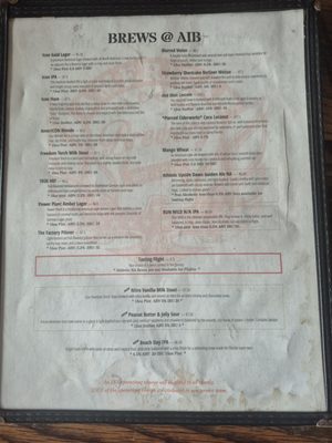 Menu photo 1 American Icon Brewery Vero Beach, FL Menu photo 1 American Icon Brewery Vero Beach, FL