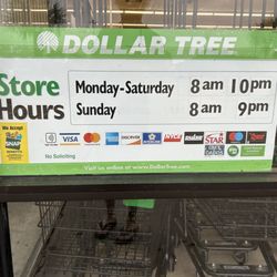 Dollar Tree - Hours