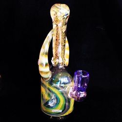 Fire and Water - Dav raab glass, local.