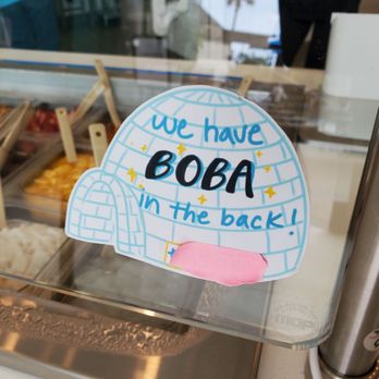 Iceskimo - They have boba in the back. No, really. - Ice Cream & Frozen Yogurt Near Me - San Diego, California