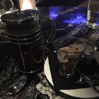 Atlas Steak + Fish - French press coffee - Steakhouses Near Me - Edmonton, Alberta