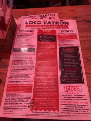 Menu photo 6 Loco Patron Scottsdale, AZ Menu photo 6 Loco Patron Scottsdale, AZ