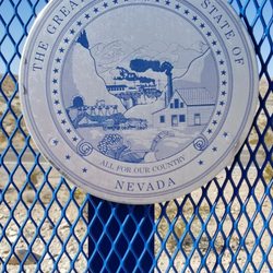 The Last Spike - The Great Seal of the State of Nevada