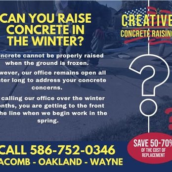 Creative Concrete Raising - Masonry/Concrete Near Me - Roseville, Michigan Creative Concrete Raising - Masonry/Concrete Near Me - Roseville, Michigan