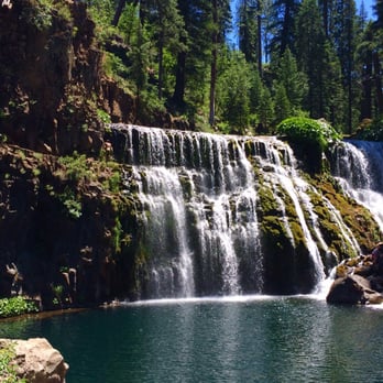 McCloud RV Resort - Middle Falls near the RV resort. - Campgrounds Near Me - McCloud, California McCloud RV Resort - Middle Falls near the RV resort. - Campgrounds Near Me - McCloud, California