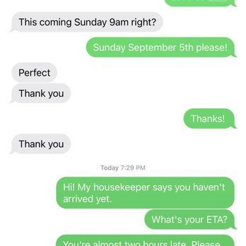 Envirowash - No call no show. 1.5 hours late for our 9a appointment ( 10:29a PDT/ 7:29p CEST) - Pressure Washers Near Me - Los Angeles, California Envirowash - No call no show. 1.5 hours late for our 9a appointment ( 10:29a PDT/ 7:29p CEST) - Pressure Washers Near Me - Los Angeles, California