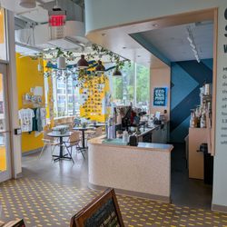 Porter Square Books: Boston Edition - Cafe area.