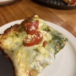 Detroit Style Pizza - Pesto