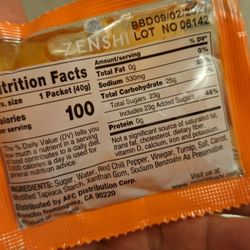 Ralphs - Zenshi sweet chili sauce from sushi section