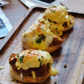 Eggstatic - Crispy chicken benny - Breakfast & Brunch Near Me - Toronto, Ontario Eggstatic - Crispy chicken benny - Breakfast & Brunch Near Me - Toronto, Ontario