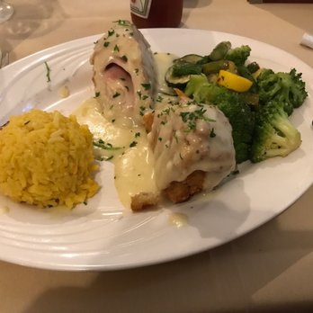 Dunellen Hotel Restaurant & Rathskeller - Chicken cordon bleu. - New American Near Me - Dunellen, New Jersey