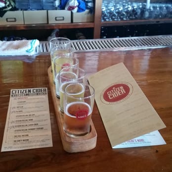 Citizen Cider - Cider flight - Cideries Near Me - Burlington, Vermont Citizen Cider - Cider flight - Cideries Near Me - Burlington, Vermont