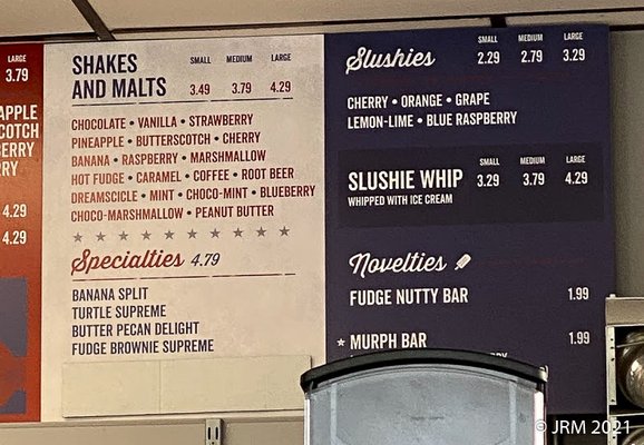 Menu photo 1 Murph's Creamery & Grill Toledo, IA