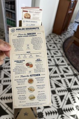 Menu photo 1 Parlor Doughnuts Rolling Meadows, IL Menu photo 1 Parlor Doughnuts Rolling Meadows, IL