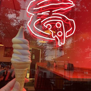 Pizza Marvin - Corn and blueberry soft serve - Pizza Near Me - Providence, Rhode Island