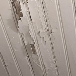 The Cottle House Bed & Breakfast - Ceilings needing repair
