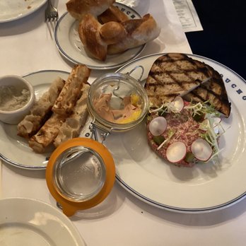 Bouchon - Fois gras and beef tartare - French Near Me - Las Vegas, Nevada