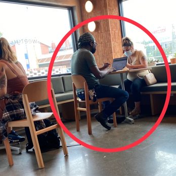 sweetgreen - Healthy Salads, Wraps, and Bowls - Another employee handling a job interview during lunch rush hours. Customers had to seat outside on the heat. - Salad Near Me - Houston, Texas sweetgreen - Healthy Salads, Wraps, and Bowls - Another employee handling a job interview during lunch rush hours. Customers had to seat outside on the heat. - Salad Near Me - Houston, Texas