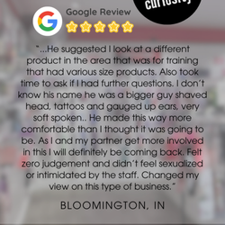 Stepping in a new type of business can be intimidating, and we're happy to hear that we're able to debunk the old stereotype.