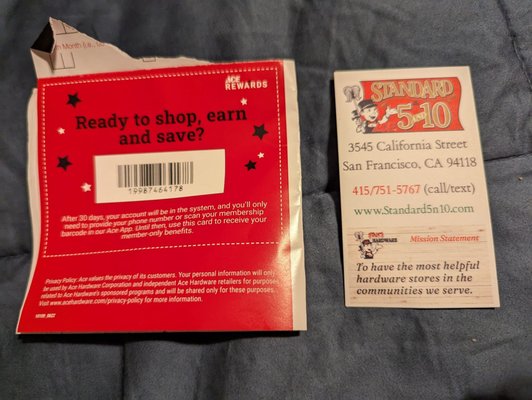 Standard 5 & 10 Ace and Stan's Kitchen by null