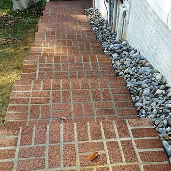 Ayala Masonry - Steps and stones next to house, GREAT WORK - Masonry/Concrete Near Me