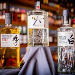 Hot Shotz LIQUORS - Japanese whiskey,  vodka,  and gin!   Who knew?