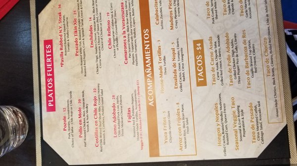Menu photo 4 Que Bueno Suerte! Denver, CO Menu photo 4 Que Bueno Suerte! Denver, CO