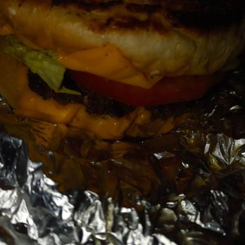 Five Guys - a cheeseburger wrapped in foil - Burgers Near Me - Virginia Beach, Virginia