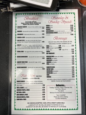 Menu photo 8 Santi's Mexican Grill Newman, CA Menu photo 8 Santi's Mexican Grill Newman, CA