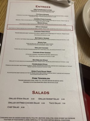 Menu photo 1 The Calabama Restaurant Franklin, AR Menu photo 1 The Calabama Restaurant Franklin, AR