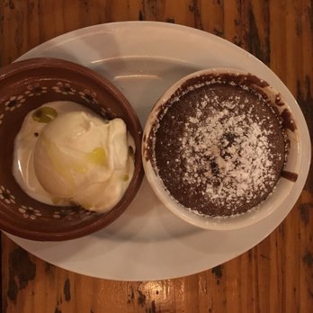 Bocca Osteria Romana - Tortino di Cioccolato Fondente (vanila Ice cream w a drizzel of EVO and a Italian version of lava cake). Great dark chocolate taste! - Italian Near Me - San Juan, Puerto Rico Bocca Osteria Romana - Tortino di Cioccolato Fondente (vanila Ice cream w a drizzel of EVO and a Italian version of lava cake). Great dark chocolate taste! - Italian Near Me - San Juan, Puerto Rico
