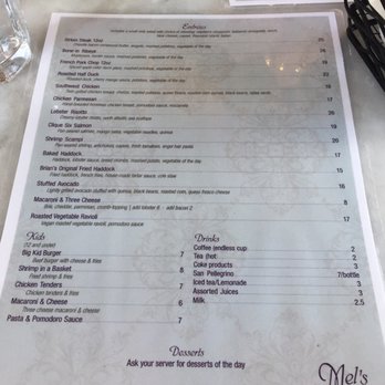 Mel's at 22 - Menu - Bars Near Me - Cooperstown, New York