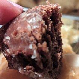 The most delicious Chocolate donut hole in all the land of sugary goodness