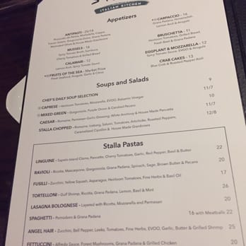 Stalla - Menu - Italian Near Me - Biloxi, Mississippi Stalla - Menu - Italian Near Me - Biloxi, Mississippi