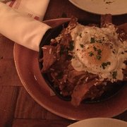 Photo of Leña - Denver, CO, United States. Chilaquiles con pollo