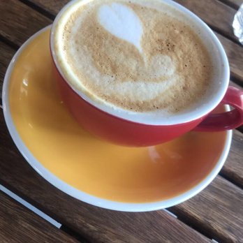 Carmela Coffee - Pompano Beach - An ok cappuccino - Cafes Near Me - Pompano Beach, Florida