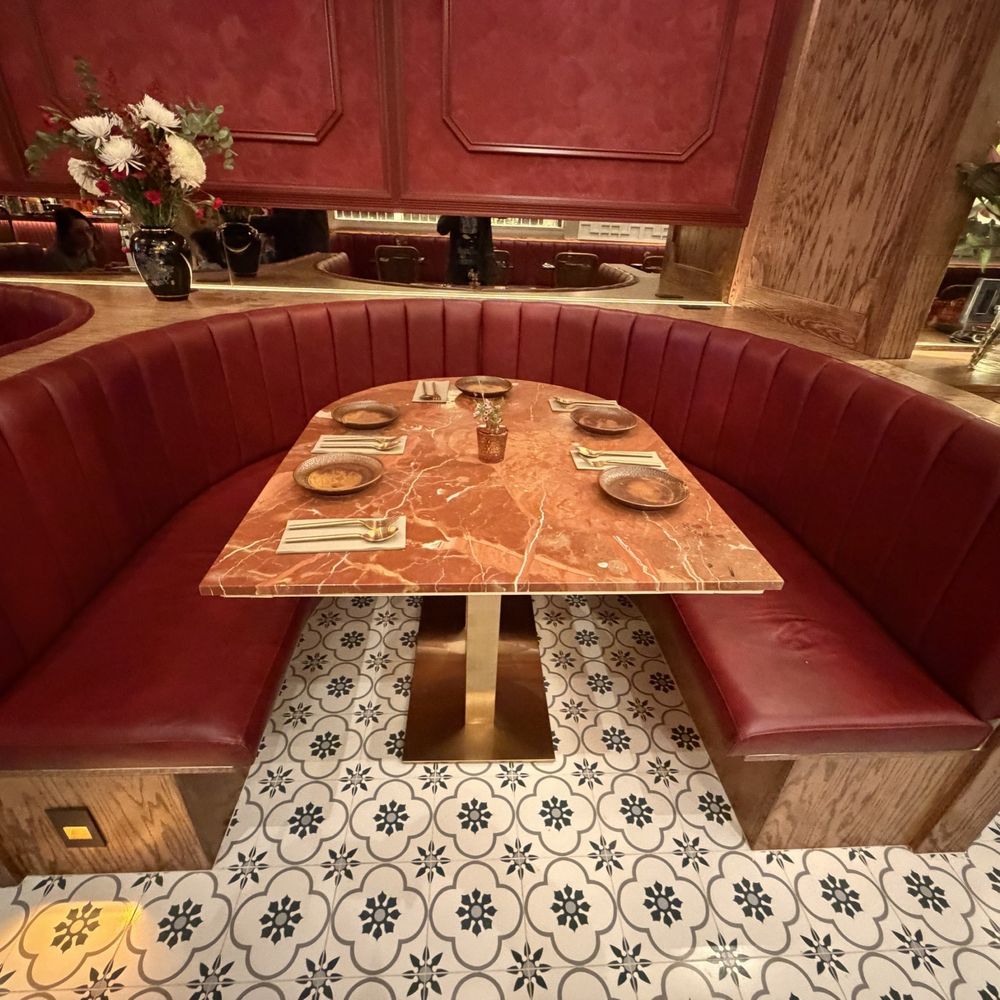 Booth seating Booth seating