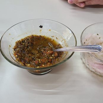 Tacos Lucero - Sauces on the table - Tacos Near Me - Ensenada, BCN