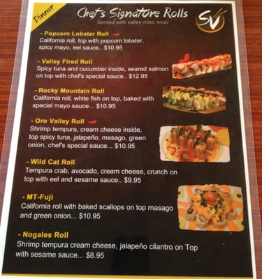 Menu photo 4 Sushi Valley Oro Valley, AZ Menu photo 4 Sushi Valley Oro Valley, AZ