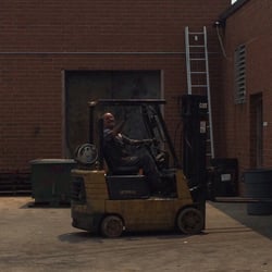 Pilgrim Metal and Core - Tony helping customers