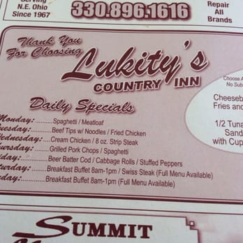 Lukity Country Inn - menu for lukity country inn - Restaurants Near Me - Akron, Ohio Lukity Country Inn - menu for lukity country inn - Restaurants Near Me - Akron, Ohio