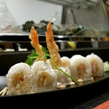 Sushi by Kazu - Jumbo shrimp with white soy paper A must try!! You'll thank me later - Sushi Bars Near Me - Freehold Township, New Jersey Sushi by Kazu - Jumbo shrimp with white soy paper A must try!! You'll thank me later - Sushi Bars Near Me - Freehold Township, New Jersey
